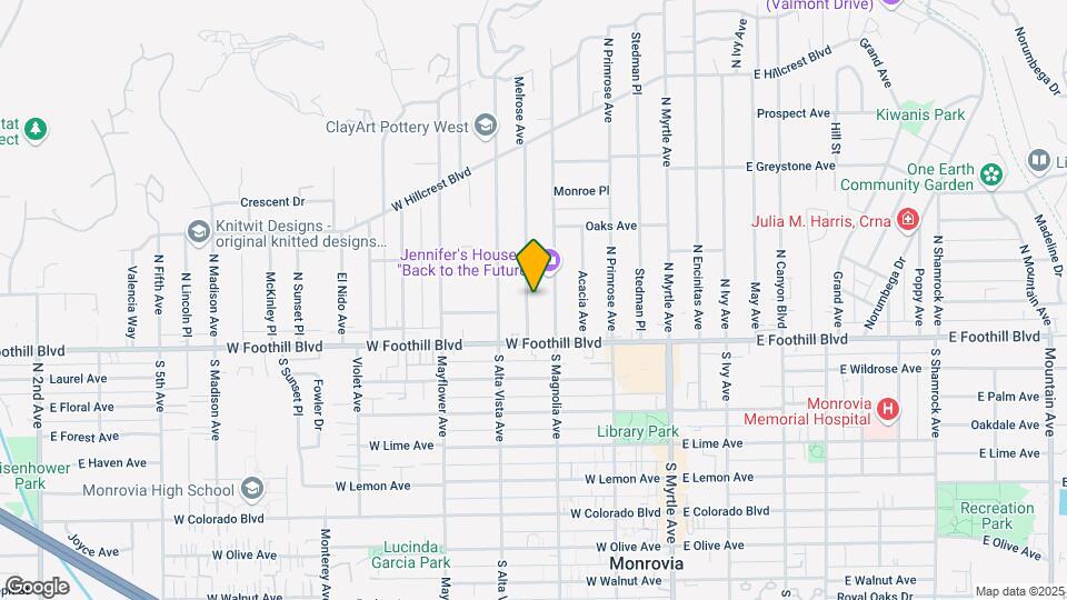 140 Melrose Ave Mapa y Detalles de la Ubicación