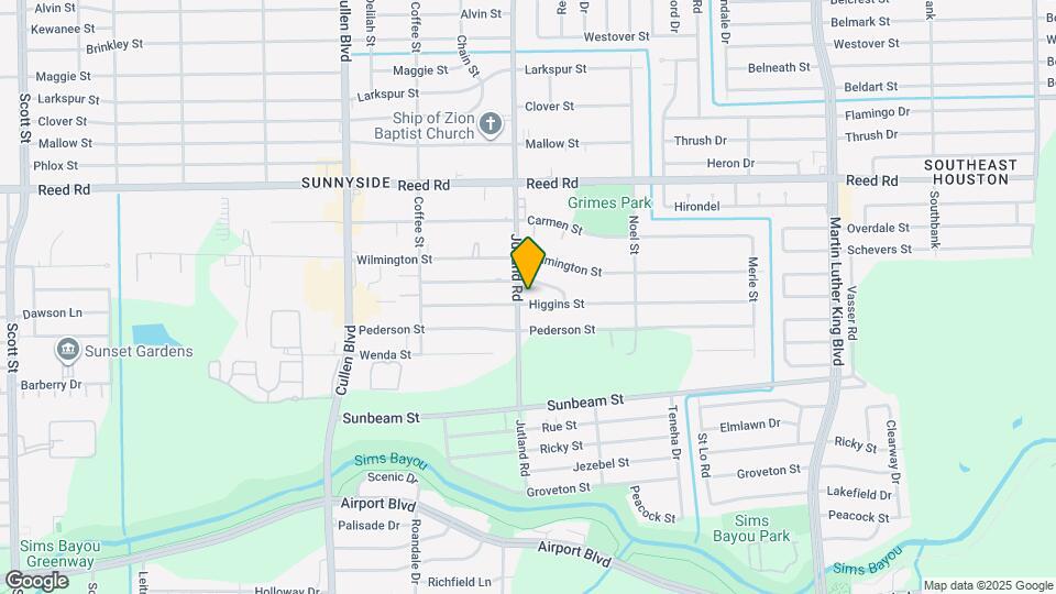 5003 Higgins St Map and Location Details