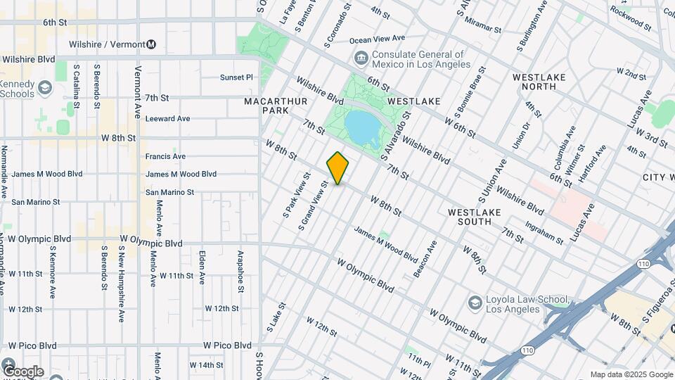 815 S Lake St Mapa y Detalles de la Ubicación