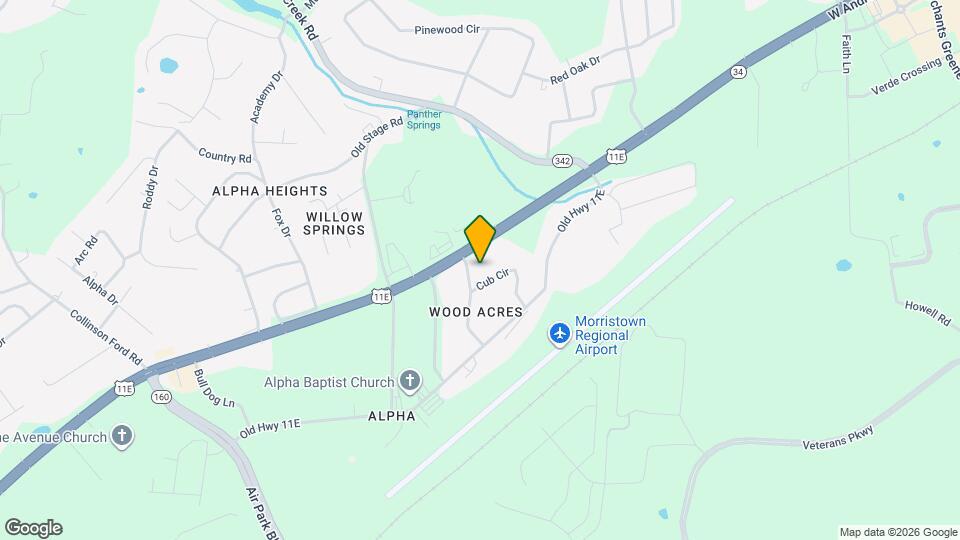 151 Panda Dr Map and Location Details