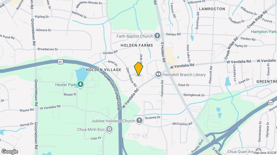 2330 W Vandalia Rd Map and Location Details
