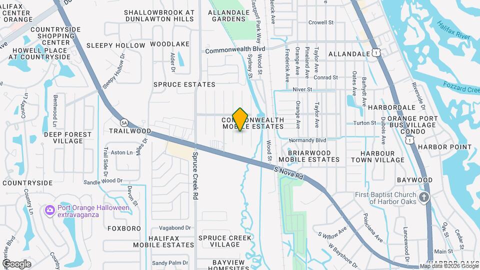 5638 James Dr Map and Location Details