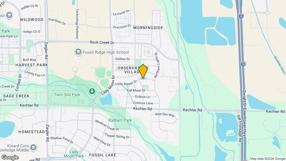 3815 Little Dipper Dr Mapa y Detalles de la Ubicación