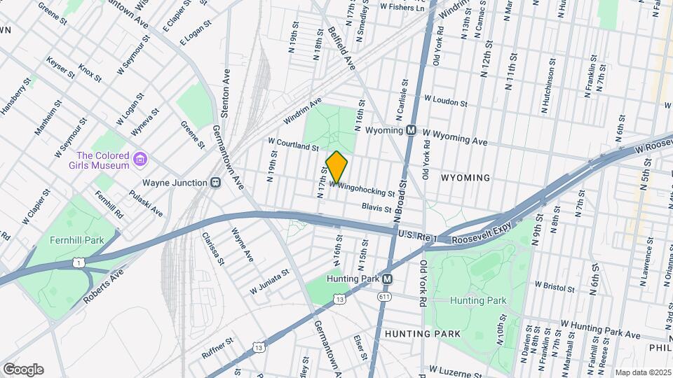 1616 W Wingohocking St Map and Location Details