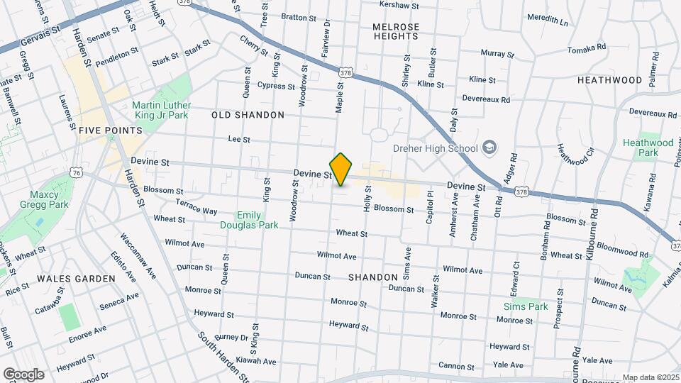 2807 Shandon Pl Map and Location Details