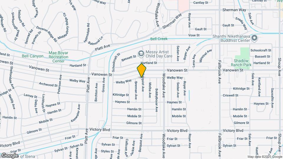 23300 Welby Way Map and Location Details