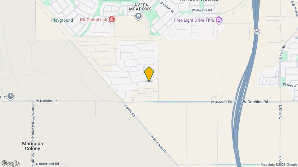 6737 W Vly Vw Dr Map and Location Details