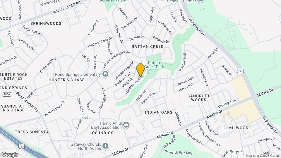 12925 Marimba Trail Map and Location Details