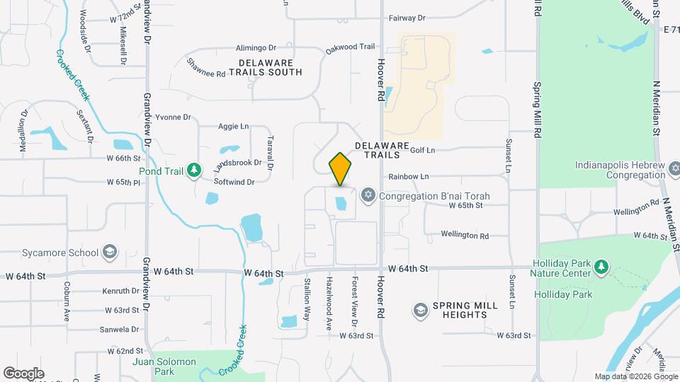 857 Indigo Way Map and Location Details