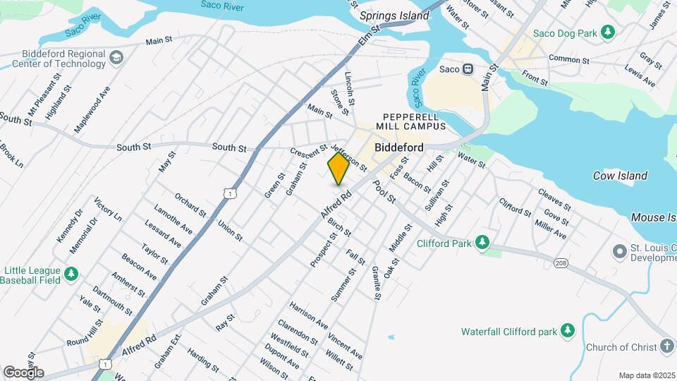 114 Washington St, Unit 102 Map and Location Details