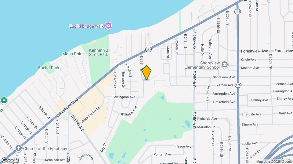 295 E 238th St Map and Location Details