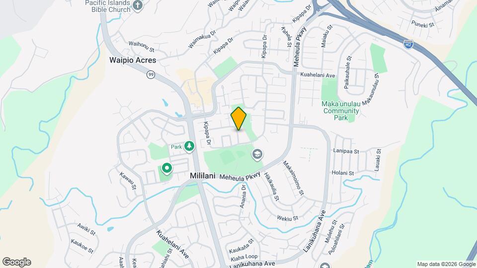 94-1402-1402 Lanikuhana Ave Map and Location Details