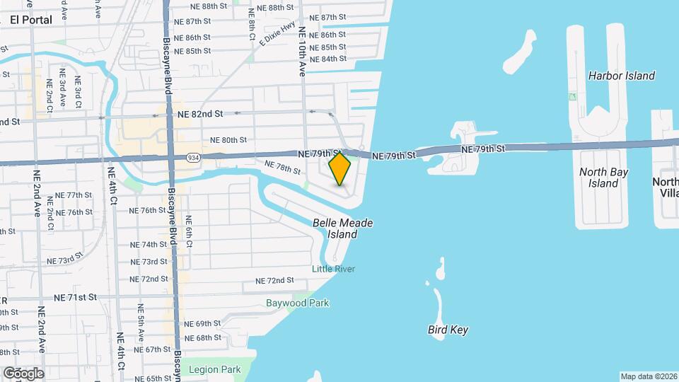 1065 NE Little River Dr Map and Location Details