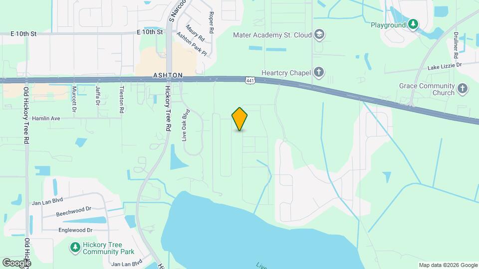 2084 Branched Oak Rd Map and Location Details