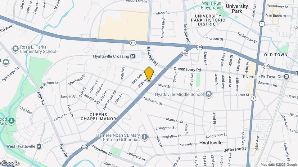 6006 Queens Chapel Rd Map and Location Details