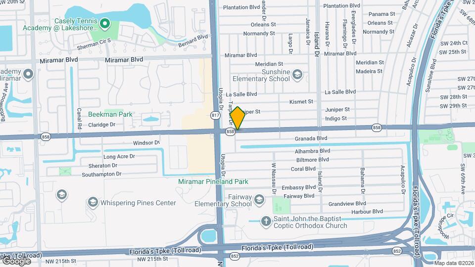 7936 Miramar Pkwy Map and Location Details