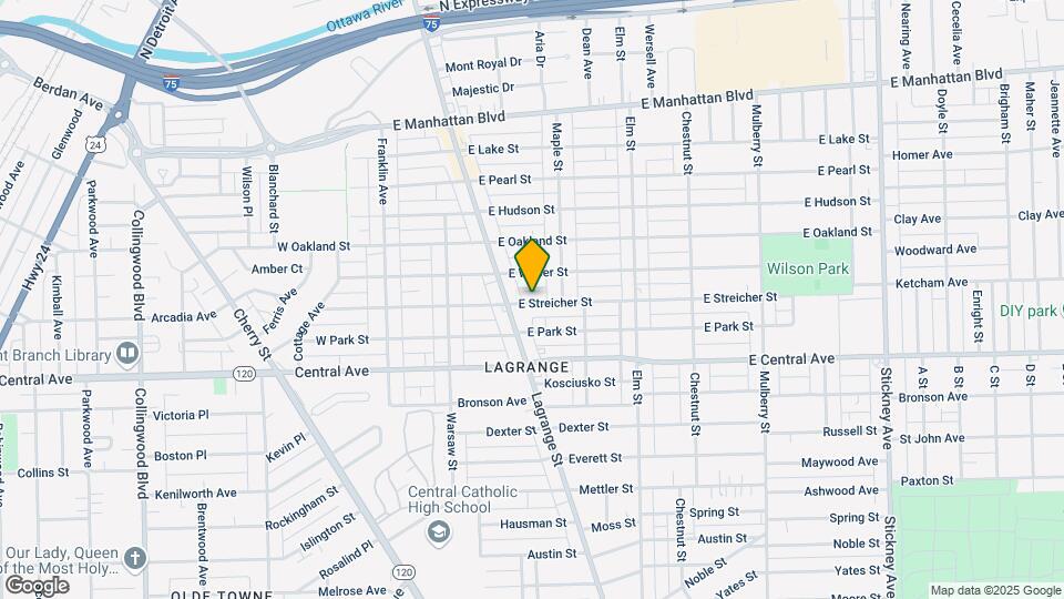 237 E Streicher St Map and Location Details
