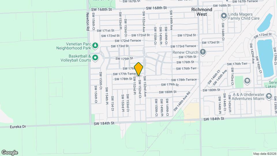 17802 SW 152nd Ct Map and Location Details