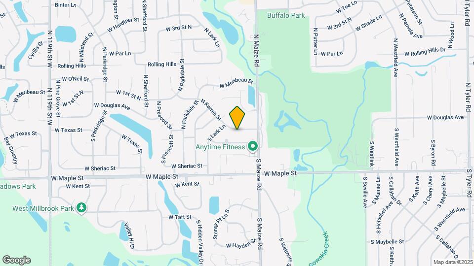 10601 W Douglas Ave Map and Location Details