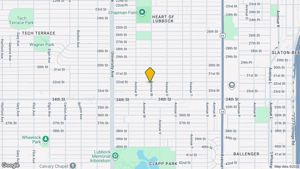 2301 32nd St Map and Location Details