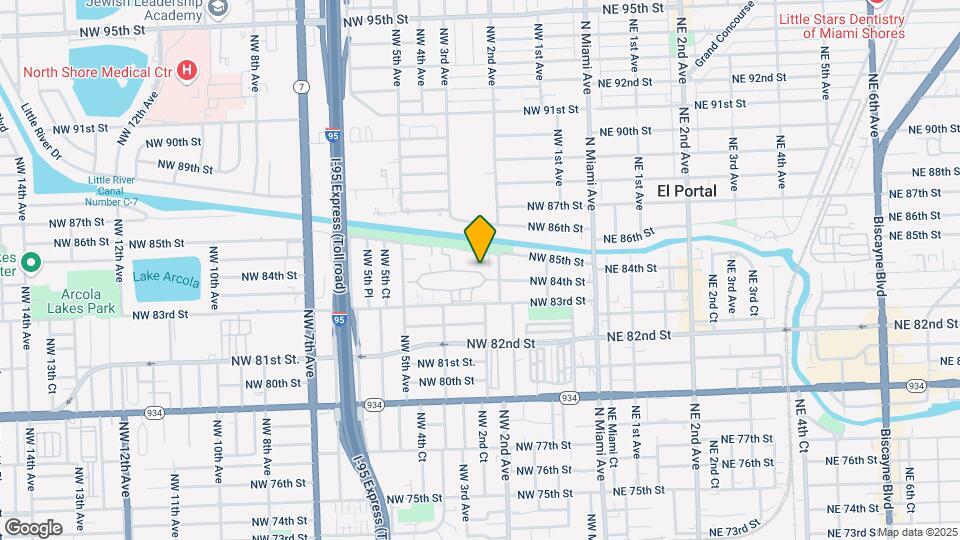231 NW 84th Terrace Map and Location Details