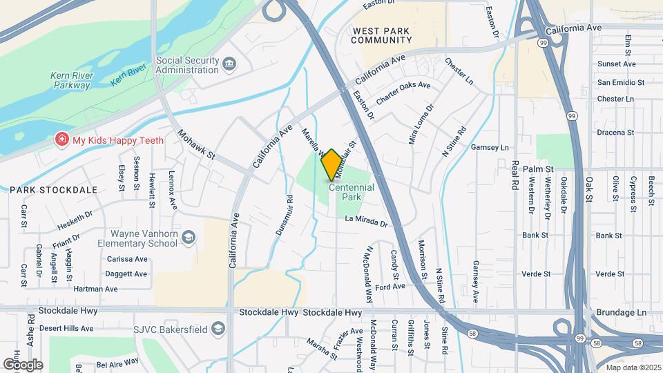 401 Montclair St Map and Location Details