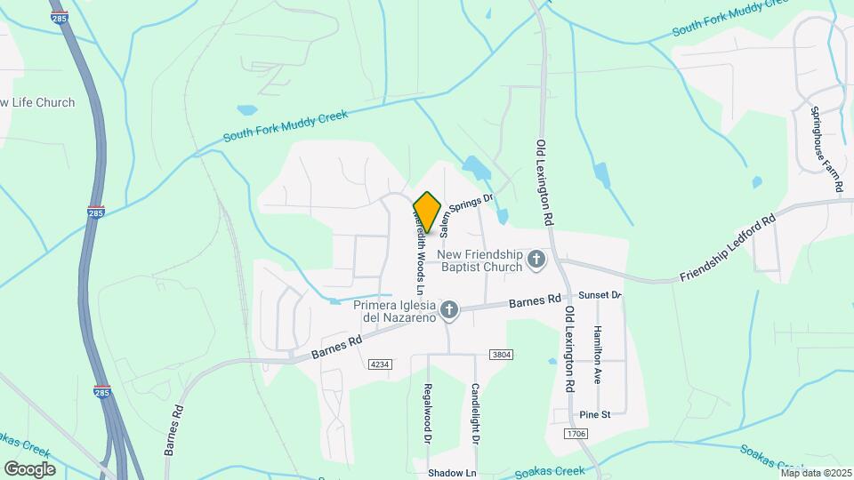 4157 Meredith Woods Ln Map and Location Details