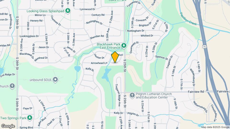 2605 Arrowhead Ln Map and Location Details