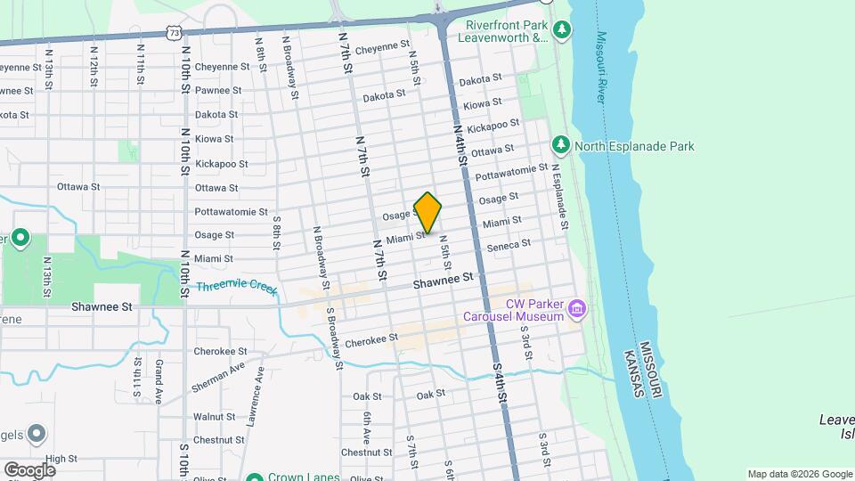 515 Miami St Map and Location Details
