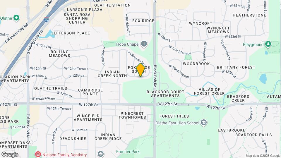 15209 W 125th St Mapa y Detalles de la Ubicación