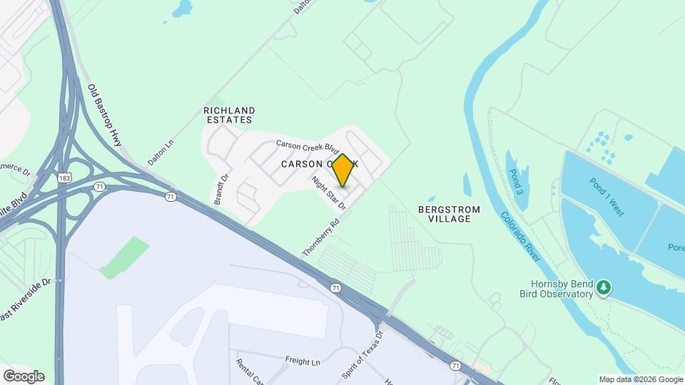 9609 Bear Paw Trail Map and Location Details