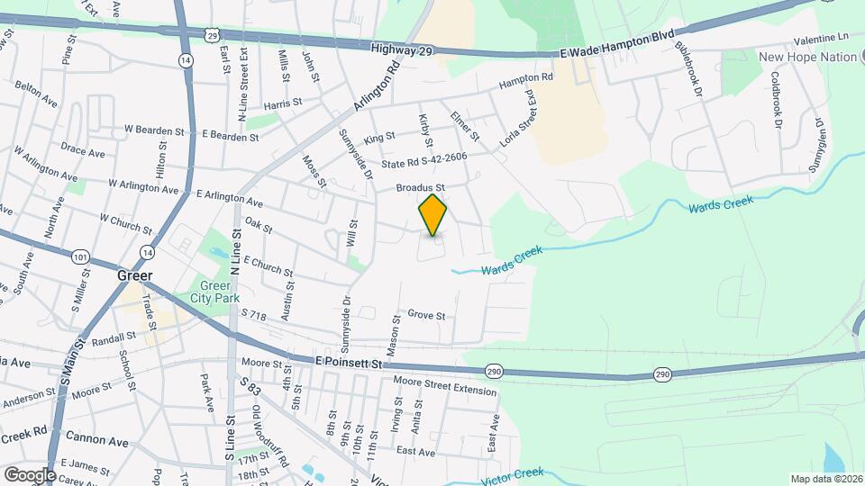 110 Tabor Ln Map and Location Details