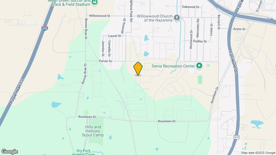 2605 Starling St Map and Location Details