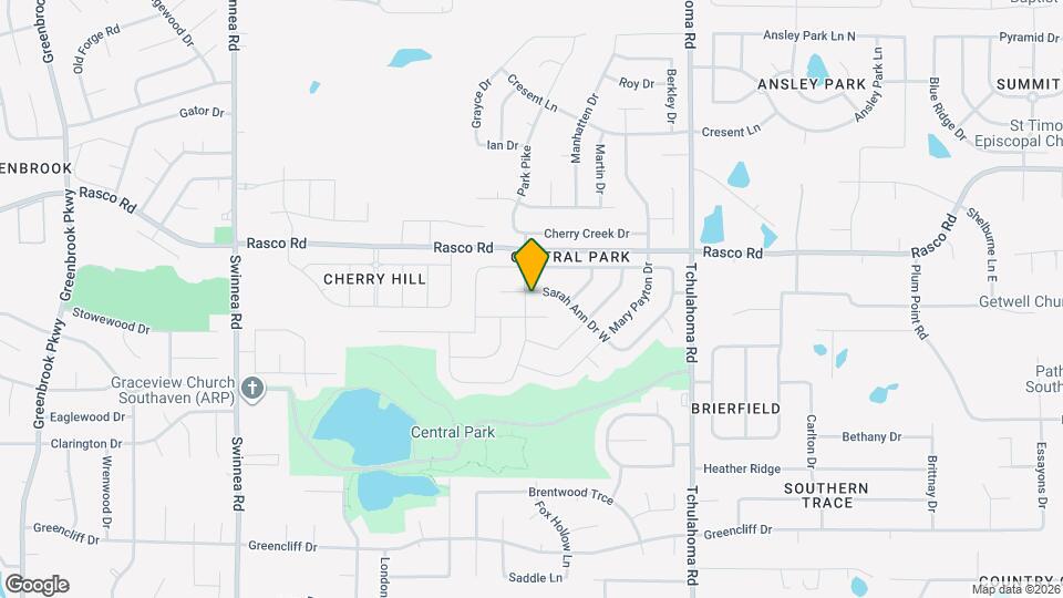 1647 Sarah Ann Dr W Map and Location Details