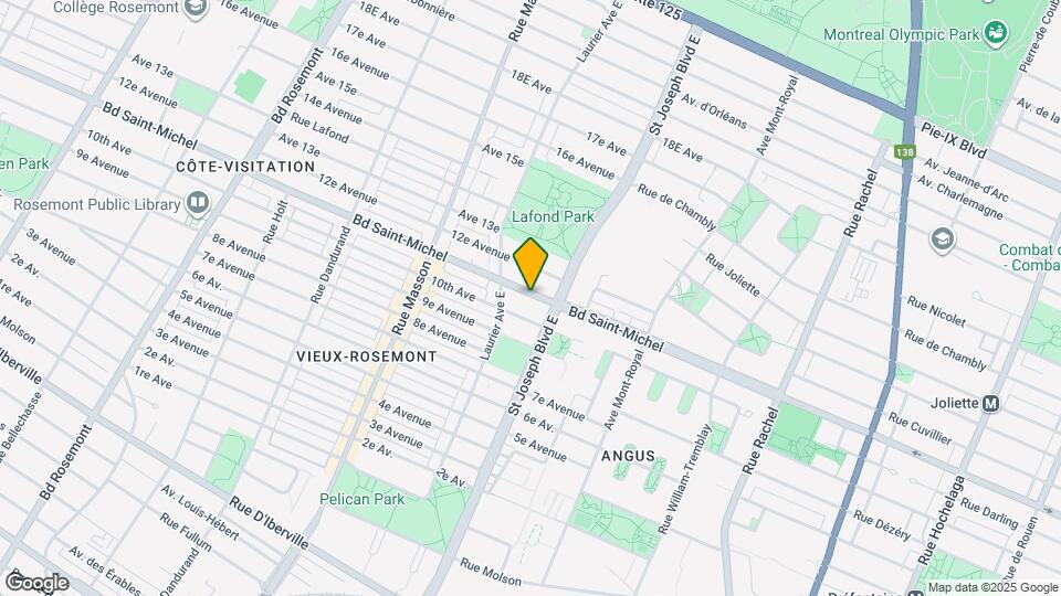 5140 Saint-Michel Boul Map and Location Details