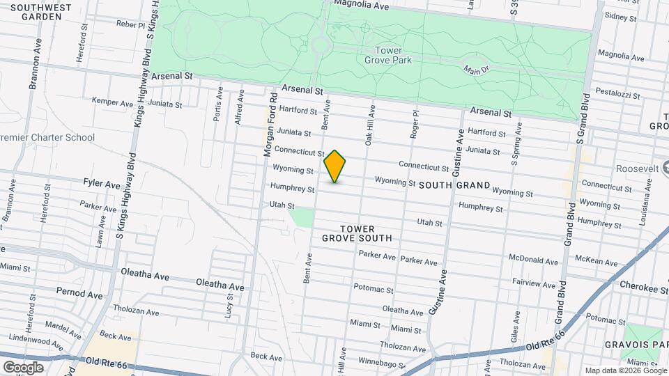 4145 Humphrey St Map and Location Details