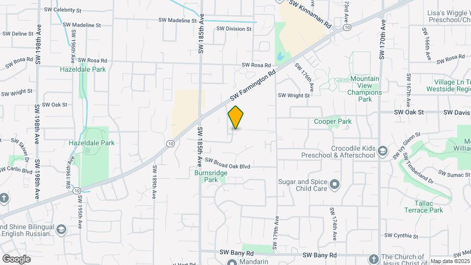 6252 SW 182nd Terrace Map and Location Details