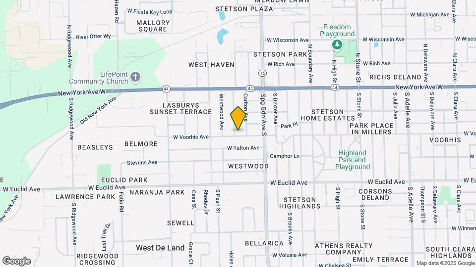 227 Leon Ave Map and Location Details