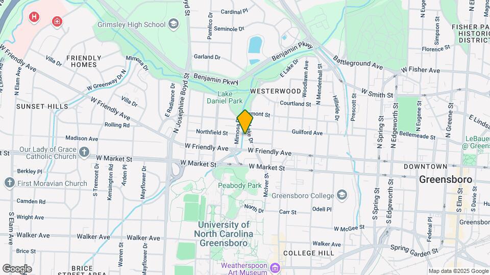 301 E Lake Dr Map and Location Details