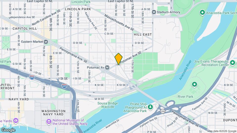 705 Kentucky Ave SE Map and Location Details
