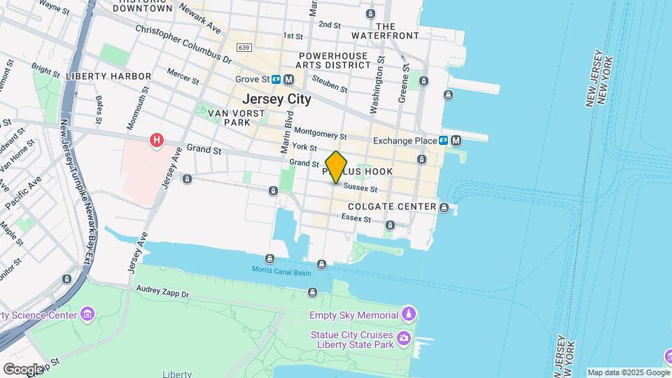 212 Warren St Mapa y Detalles de la Ubicación