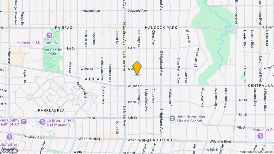 235 S Orange Dr Map and Location Details