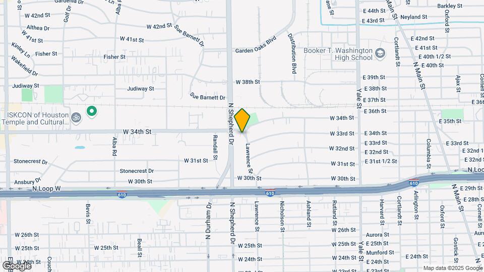 3309 Lawrence St Map and Location Details