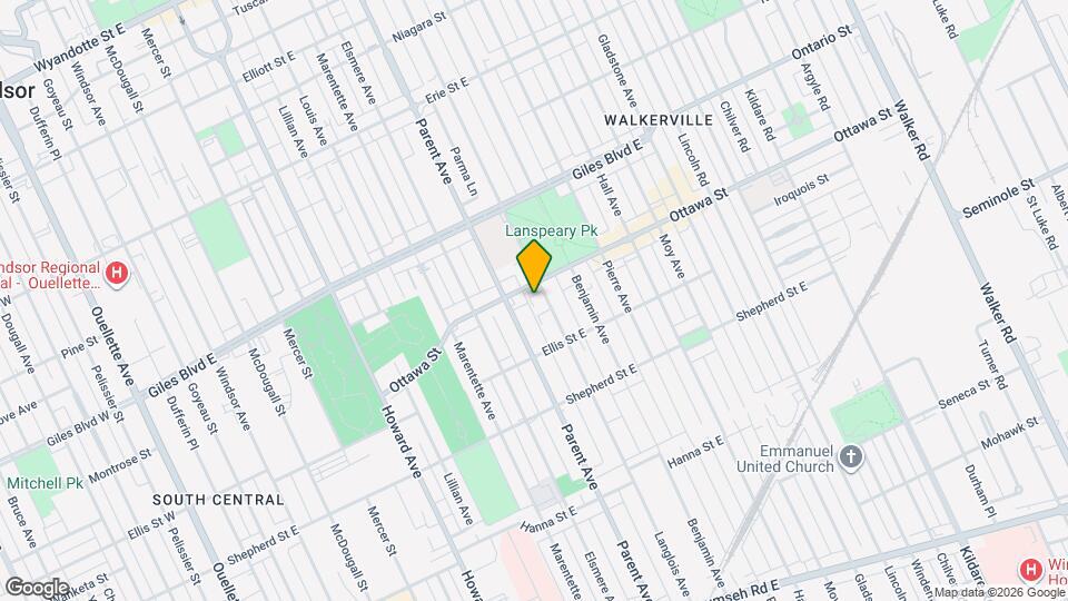 1323 Langlois Av Map and Location Details
