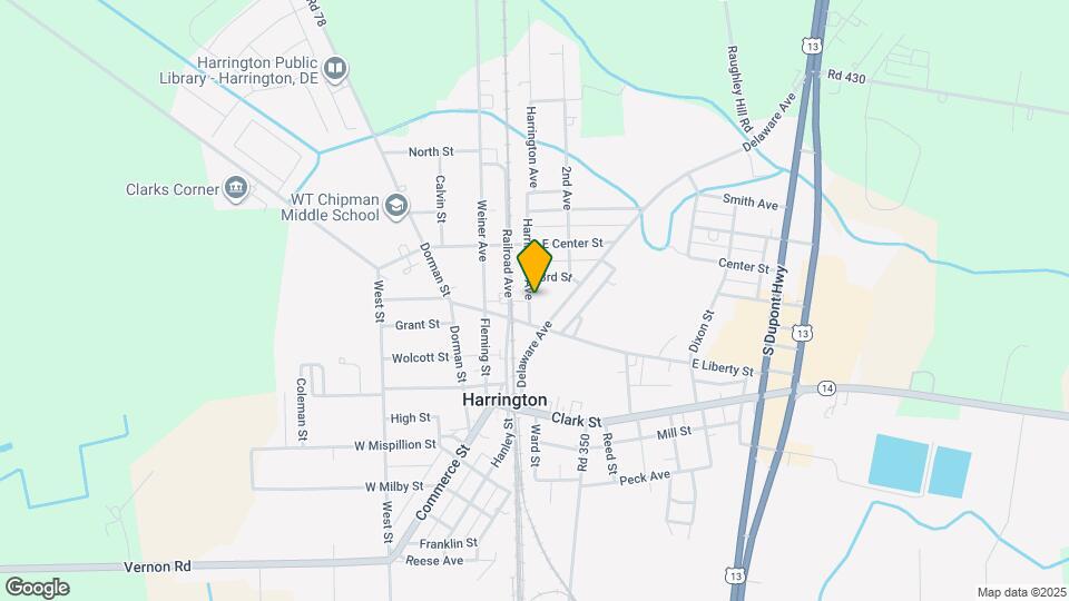 206 Harrington Ave Map and Location Details