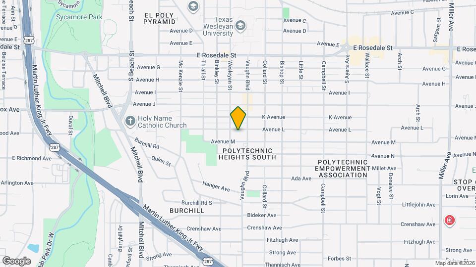 3114-3116 Avenue L Map and Location Details