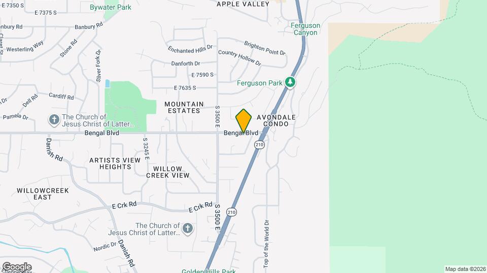 3592 Bengal Blvd Map and Location Details