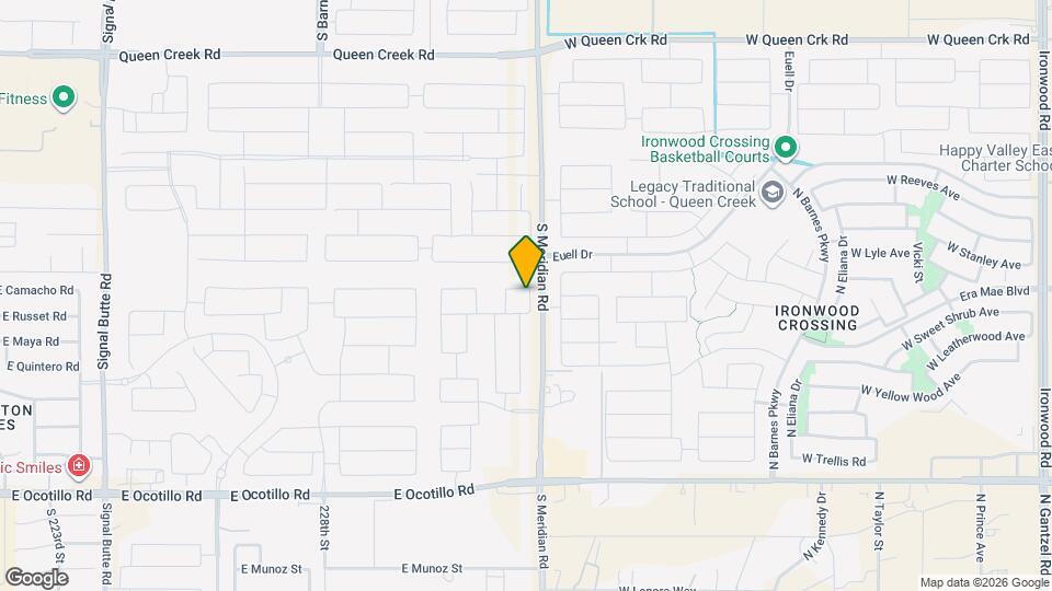 23159 E Camacho Rd Mapa y Detalles de la Ubicación