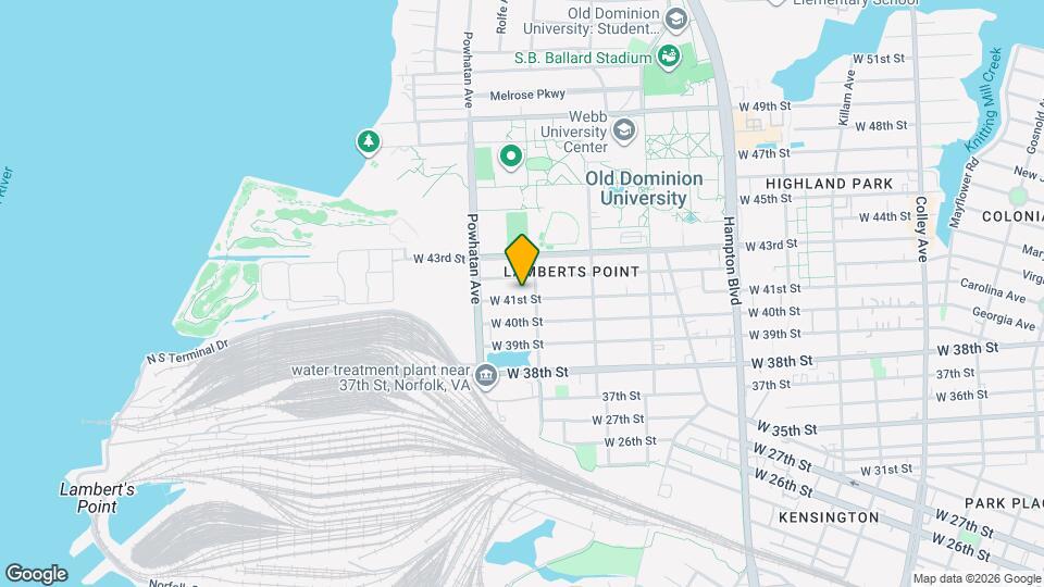 1514 W 41st St Map and Location Details