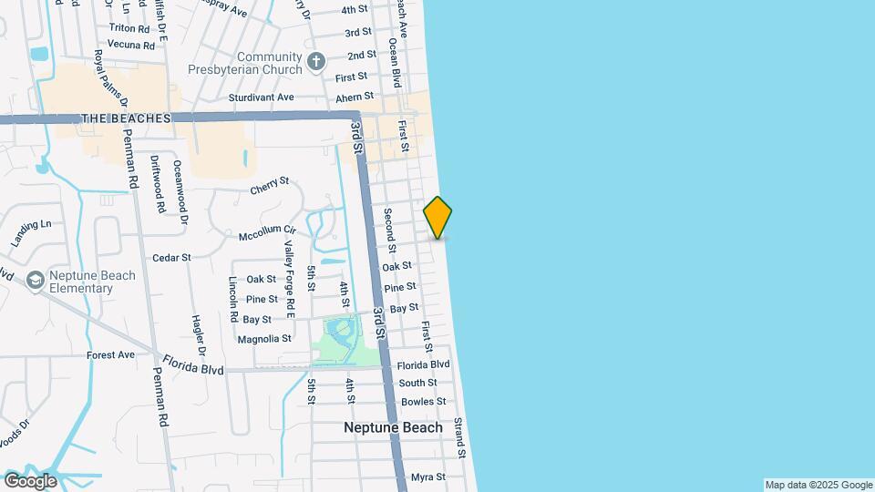 704 Ocean Front Mapa y Detalles de la Ubicación
